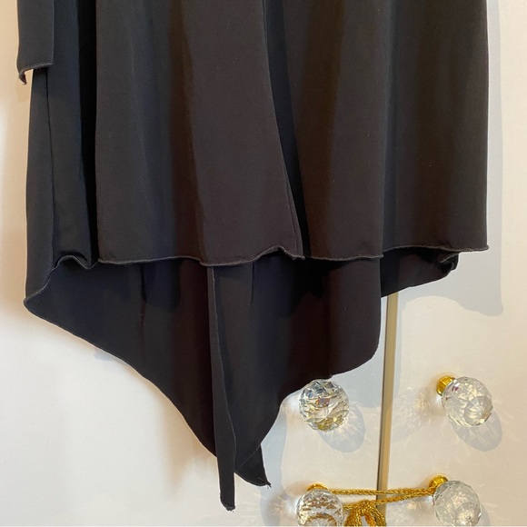 Sirens Black Slit Lace Asymmetrical Skirt Size XS - Picture 6 of 16